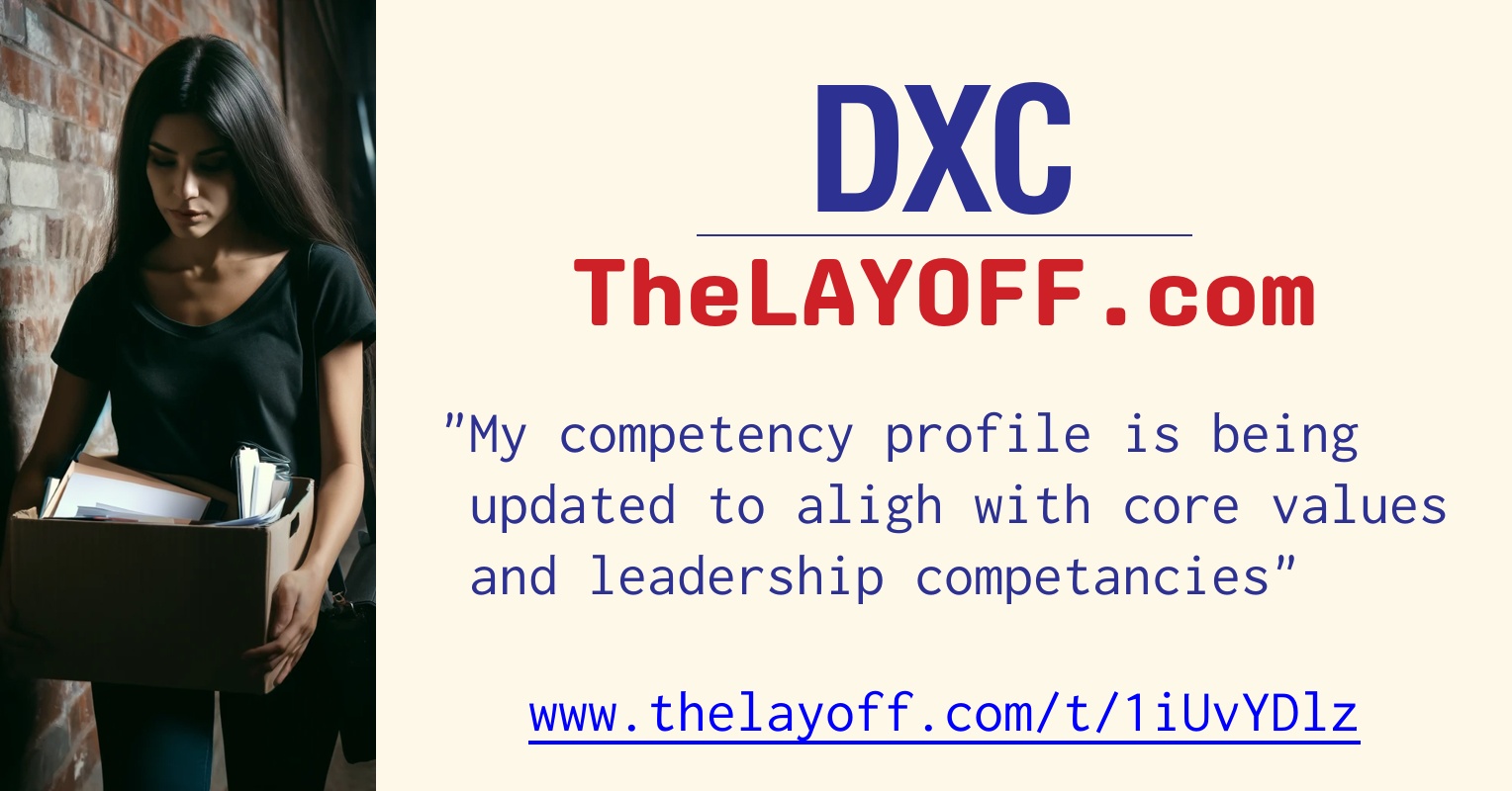 My competency profile is being updated to aligh with core values and ...