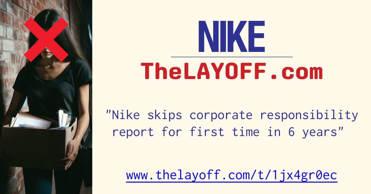 nike corporate responsibility report