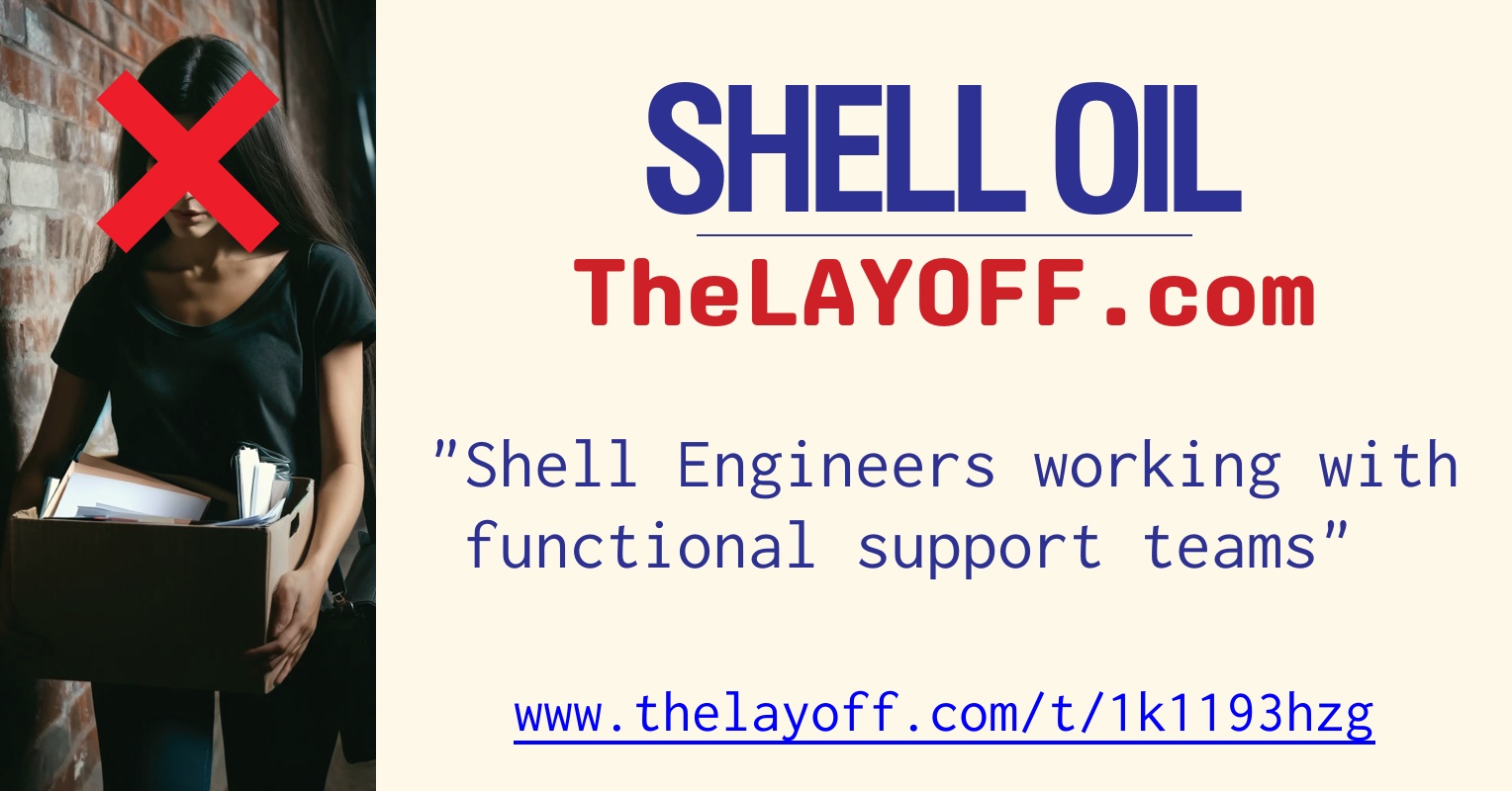 Shell Engineers working with functional support teams - post regarding ...