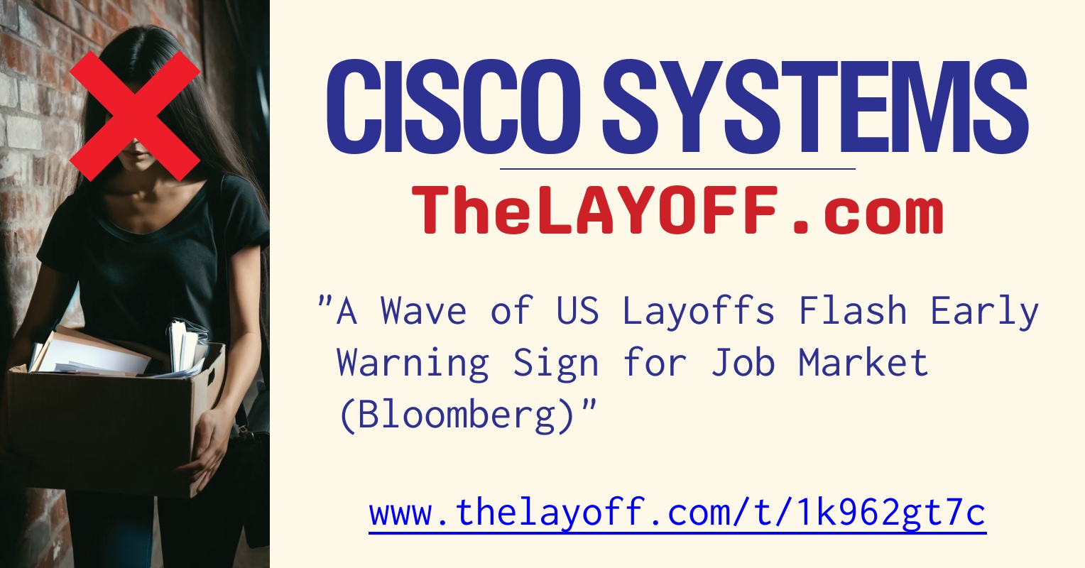 A Wave of US Layoffs Flash Early Warning Sign for Job Market (Bloomberg ...
