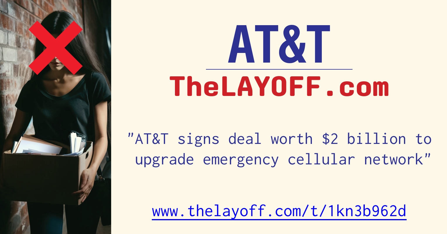 AT&T signs deal worth $2 billion to upgrade emergency cellular network ...